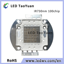 IR LED 730nm 100W 100chip LED Infrared 100W